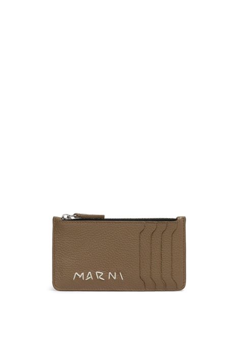 mending wallet unisex brown MARNI | PFMI0103U1 P653300V49